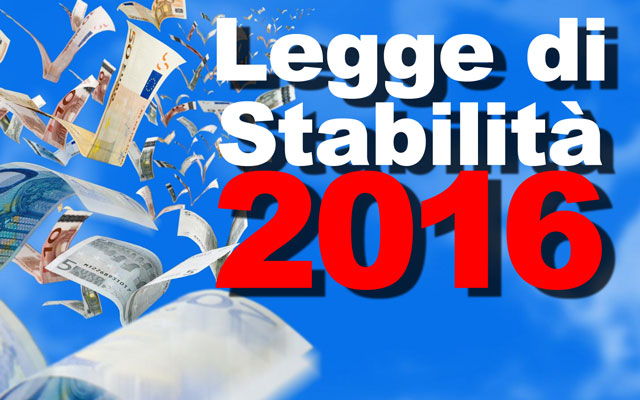 Legge di stabilità 2016 e Associazioni e Società Sportive Dilettantistiche - Studio Stefani Commercialisti